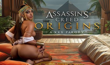 Claire Black As Cleopatra Is Prepared To Broker A Powerful Deal In ASSASSIN'S CREED ORIGINS A XXX