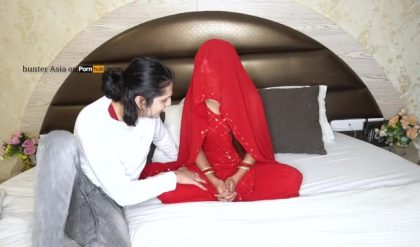 First Romantic Honeymoon After Marriage - Indian Couple Sex