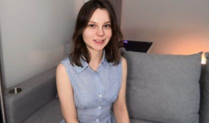 She Decided to Make Porn. First Casting for a Cute 19 year old Amateur